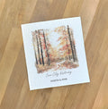 Fall Hike - Custom Swedish Dish Cloth