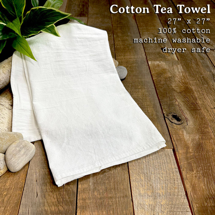 Fall Rolling Hills - Custom Cotton Tea Towel