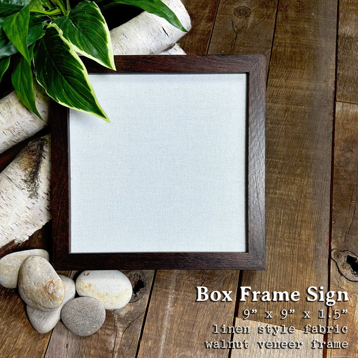 Fall Rolling Hills - Custom Framed Sign