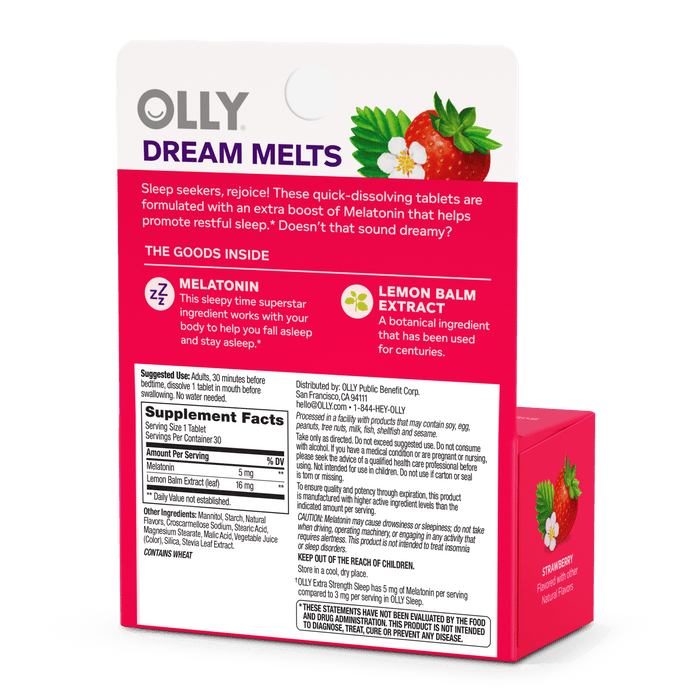 840160201882 detail Fast Dissolves - Extra Strength Sleep Sleep Fast Dissolves product carousel image