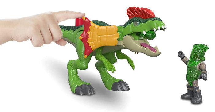 Fisher-Price Imaginext Jurassic World, Dilophosaurus and Agent