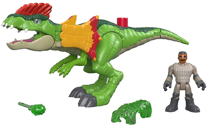 Fisher-Price Imaginext Jurassic World, Dilophosaurus and Agent