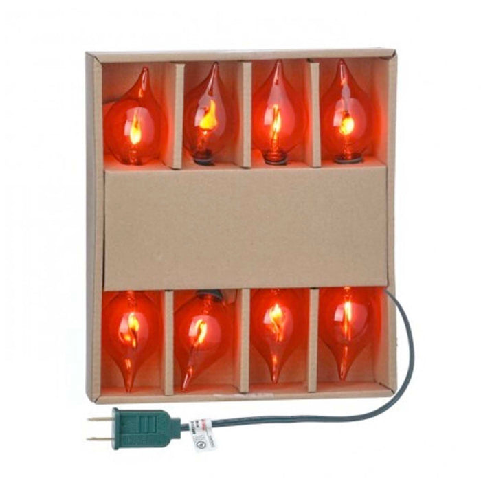 Flame LED Bulb Lights - 128" Long from the 2026 Moonlight Masquerade Halloween collection at Roger's Gardens