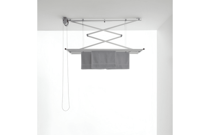FoxyDry Mini Clothes Rack halfway down. Australian Distributor The Clothesline Store.