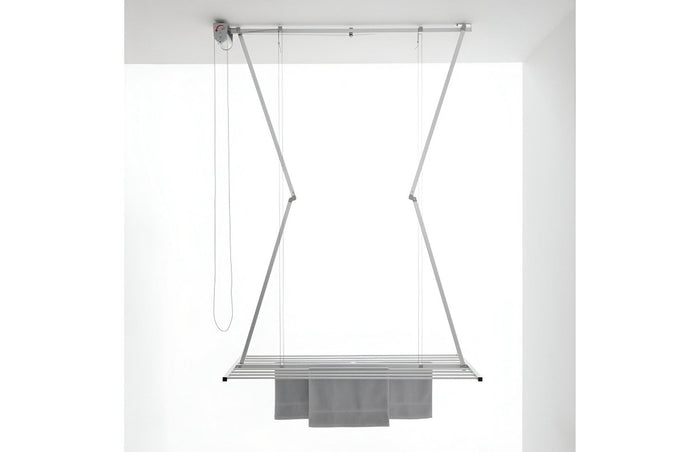 FoxyDry Mini Clothes Rack lowered. From The Clothesline Store.
