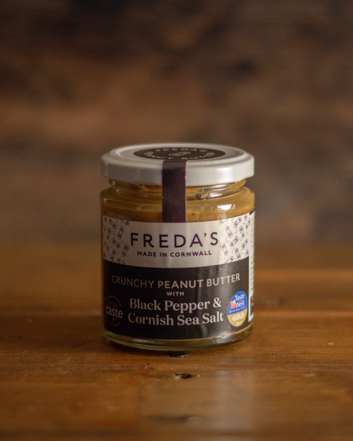 Freda's Peanut Butter - Black Pepper & Cornish Sea Salt