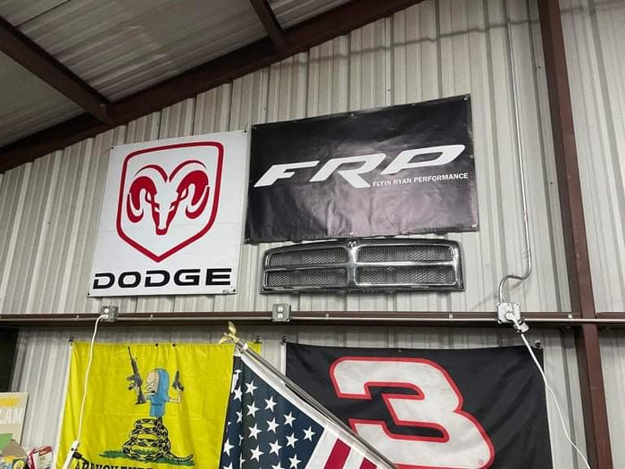 FRP 3’ x 5’ Banner - Chrome