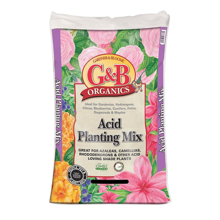 G&B Organic Acid Planting Mix - 8qt - Roger's Gardens