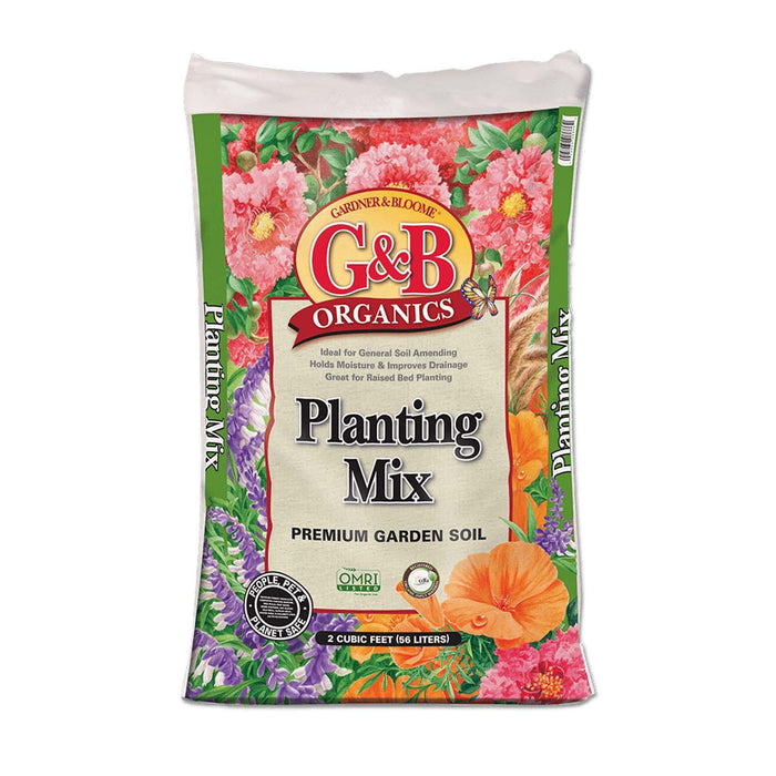 G&B Organic Planting Mix 2 Cu. Ft. - Roger's Gardens