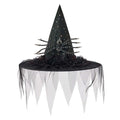 Glitzy Spider Hat - 14" Tall from the 2026 Moonlight Masquerade Halloween collection at Roger's Gardens
