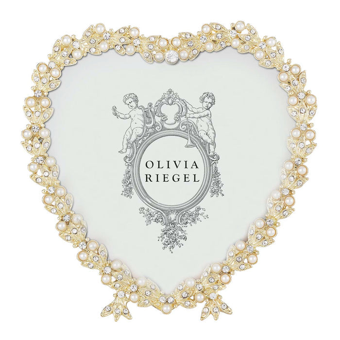 Gold Contessa Heart Frame - 3.5" Tall
