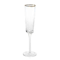 Gold Rim Triangle Flute