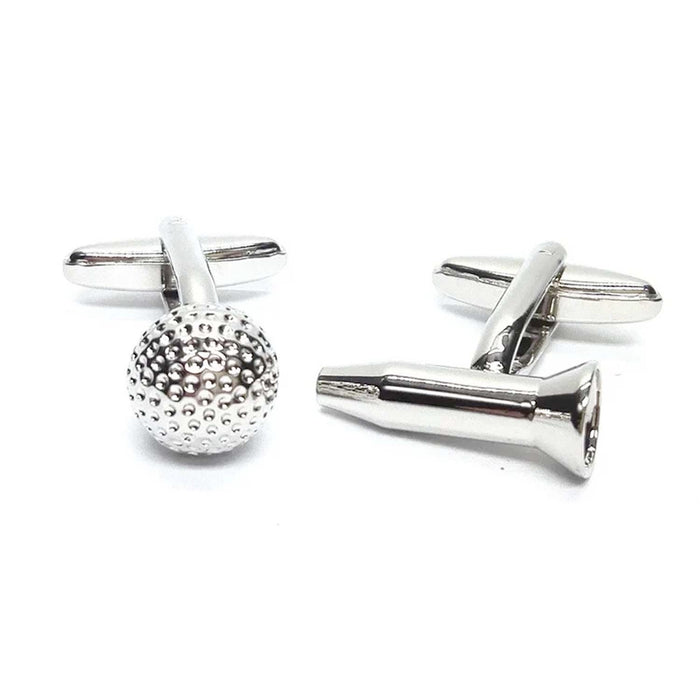 Golf Tee & Ball Cufflinks