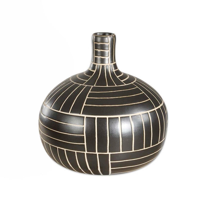 Graphite Stride Vase - Small