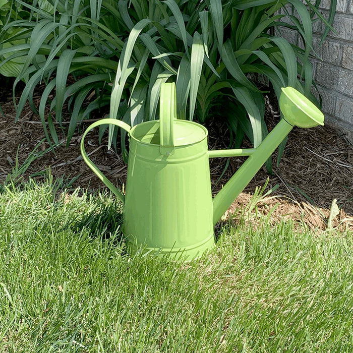 Green Metal Watering Can - 1.2gal