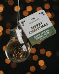 A Christmas Spirit Bauble of Greendale Dark Spiced Honey Rum.