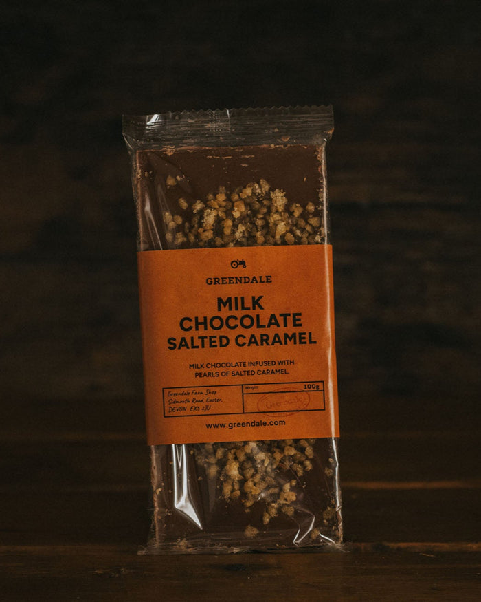 Greendale Milk Chocolate Salted Caramel Bar