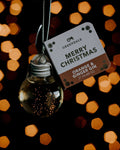 A Christmas Spirit Bauble of Greendale Orange & Ginger Gin.