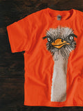 Greendale Oscar The Ostrich T-Shirt - Orange