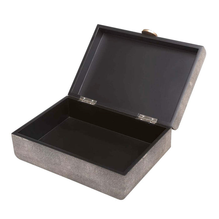 Grey Lalique Box