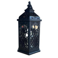 Halloween Lantern with LED Lighting - 12" Tall