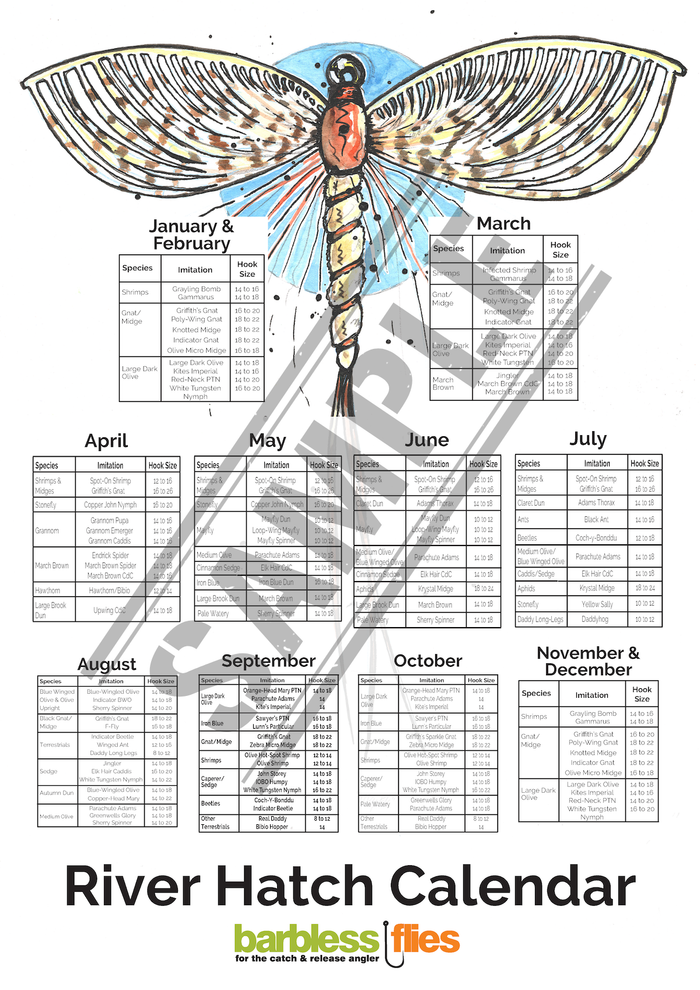 Hatch Chart Poster