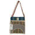 Hemp Laptop Messenger Bag - Curves 🇬🇧