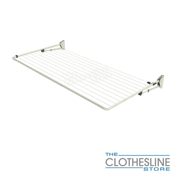 Hills Single Clothesline - Folding Frame Colour Surfmist