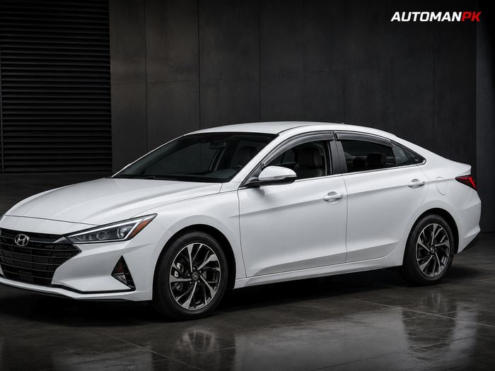 Hyundai Elantra Air Visor – Window Rain Guard | China & Japanese TXR | Custom Fit