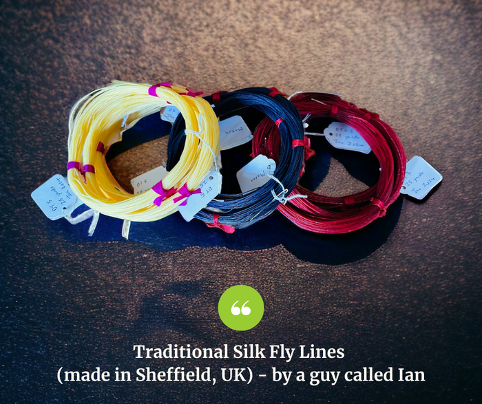 Ian Moxon Silk Fly Lines - made in Sheffield, UK
