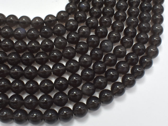 Ice Rainbow Obsidian Beads, 8mm (7.8mm)-BeadBasic