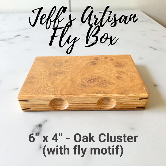 6" x 4" - Oak Cluster (with fly motif)
