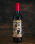 A bottle of Julia Florista Vinho Tinto.