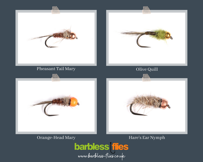 Jumbo Tungsten Nymph Selection
