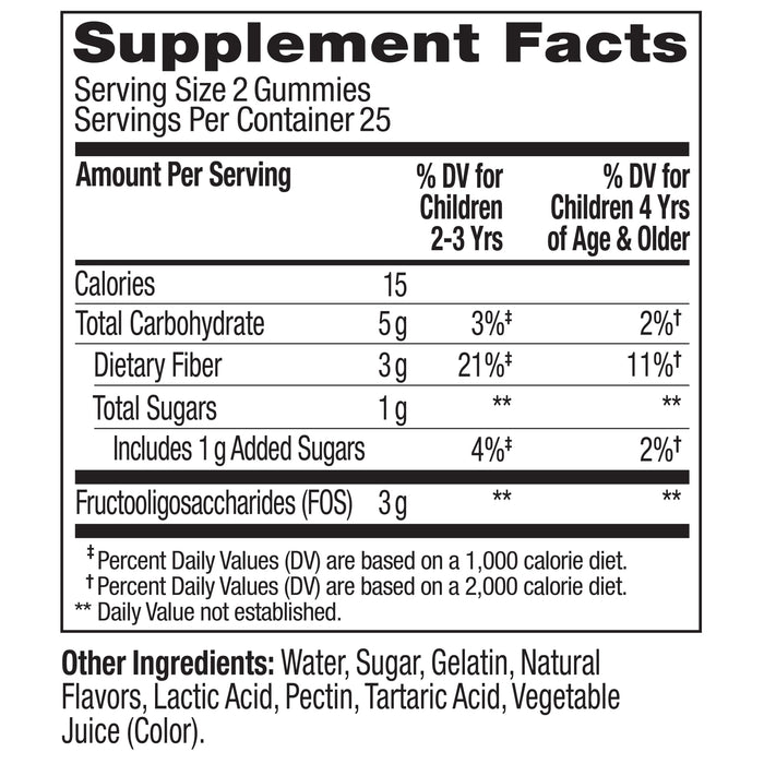 840160203855 sup-facts Kids Fiber Kid Gummy product carousel image