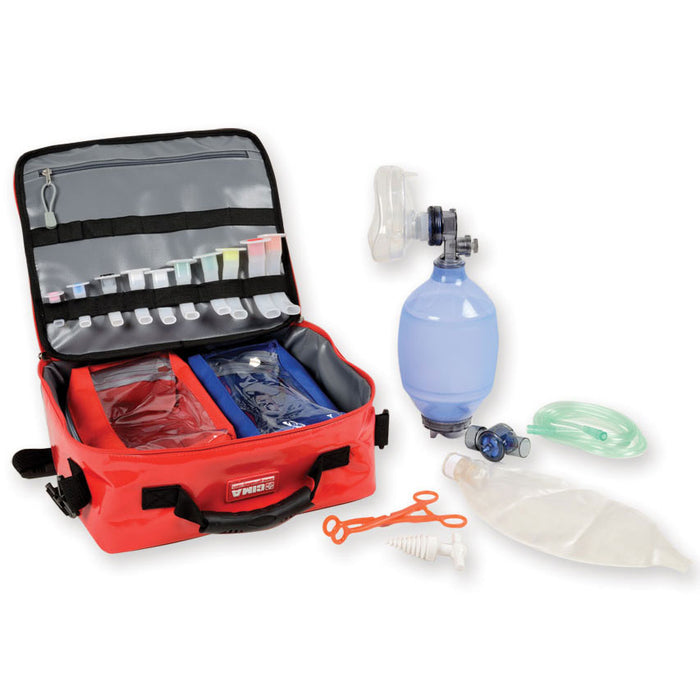 Kit Pallone di ventilazione in silicone - Adulti con maschera n. 4 + Borsa