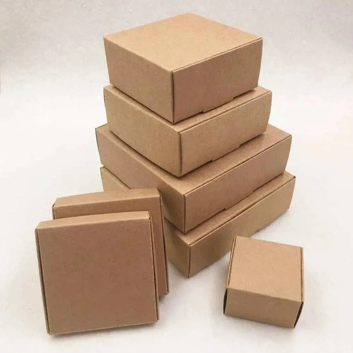 compact kraft gift box for wedding favors party favors and DIY gift wrapping