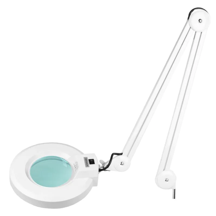Lampada con lente S4 su piantana con ruote