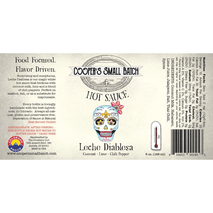 Leche Diablesa Hot Sauce