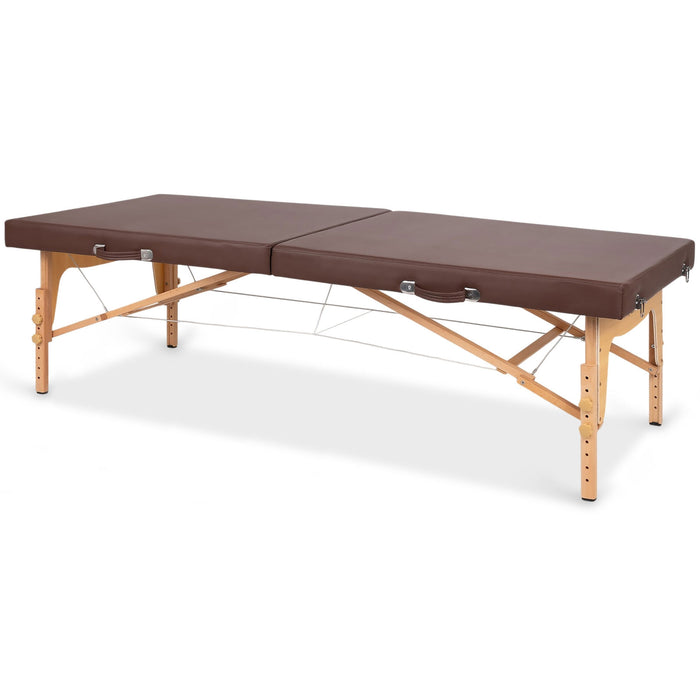 Lettino da massaggio in legno pieghevole NIRO 80 PU K835