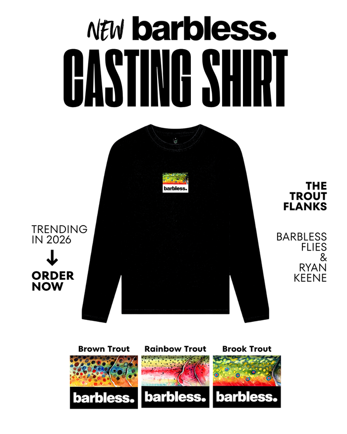 Long Sleeve Casting Shirt (Stone Washed Black)