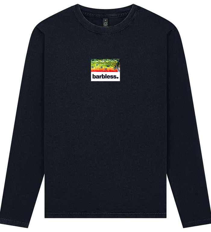 Long Sleeve Casting Shirt (Stone Washed Black)
