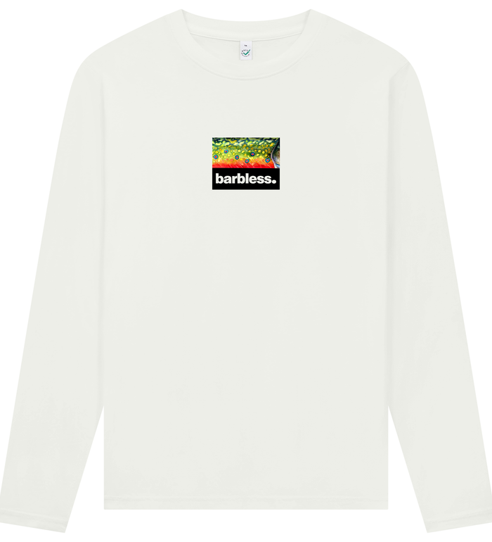 Long Sleeve Casting Shirt (Stone Washed White)