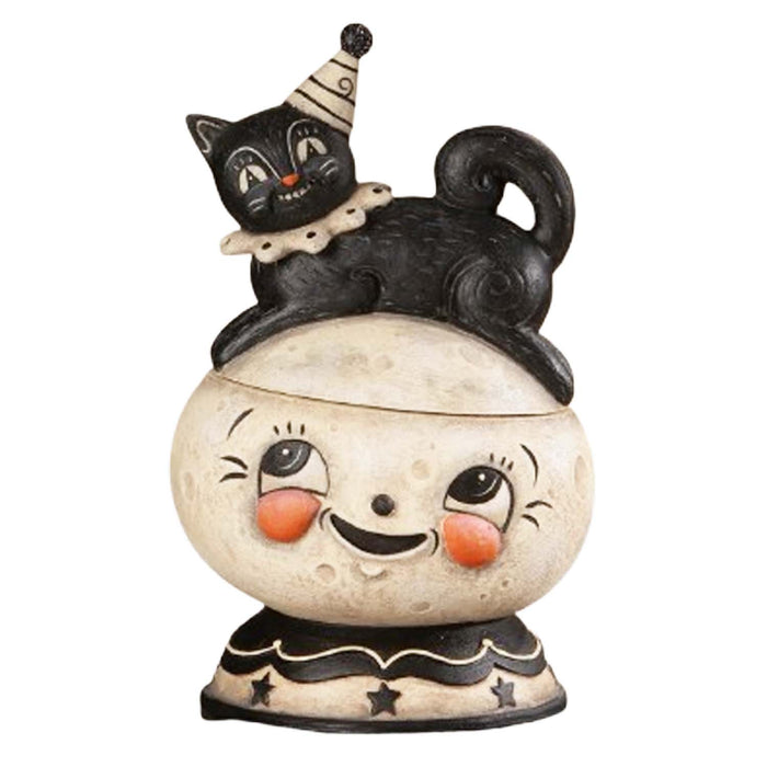 Loony Jack-O-Luna - 7.5" Tall from the 2026 Moonlight Masquerade Halloween collection at Roger's Gardens