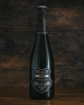 A bottle of Lyme Bay Brut Reserve Sparkling Wine.