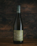 A bottle of Lyme Bay Chardonnay.