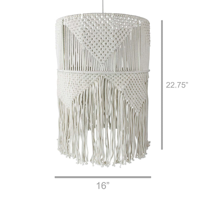 Macrame Pendant Light