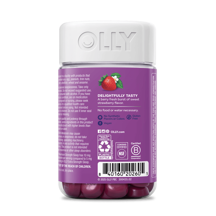 840160202605 detail OLLY Maximum Strength Sleep - 70ct product carousel image