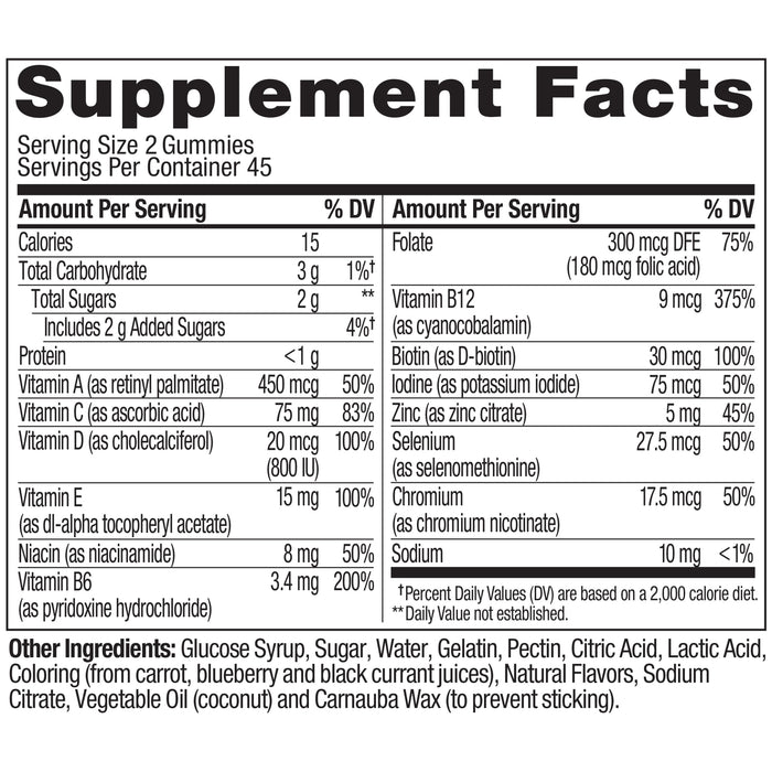 858158005022 sup-facts Men's Multi Multi Gummy product carousel image