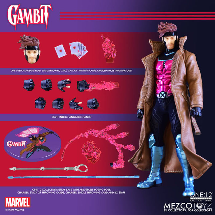 Mezco One:12 X-Men Gambit